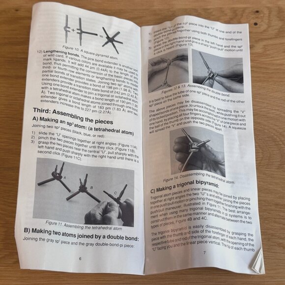 Molecular Visions, The Flexible Molecular Model Kit for Chemistry, Circa 1993 - Picture 16 of 16